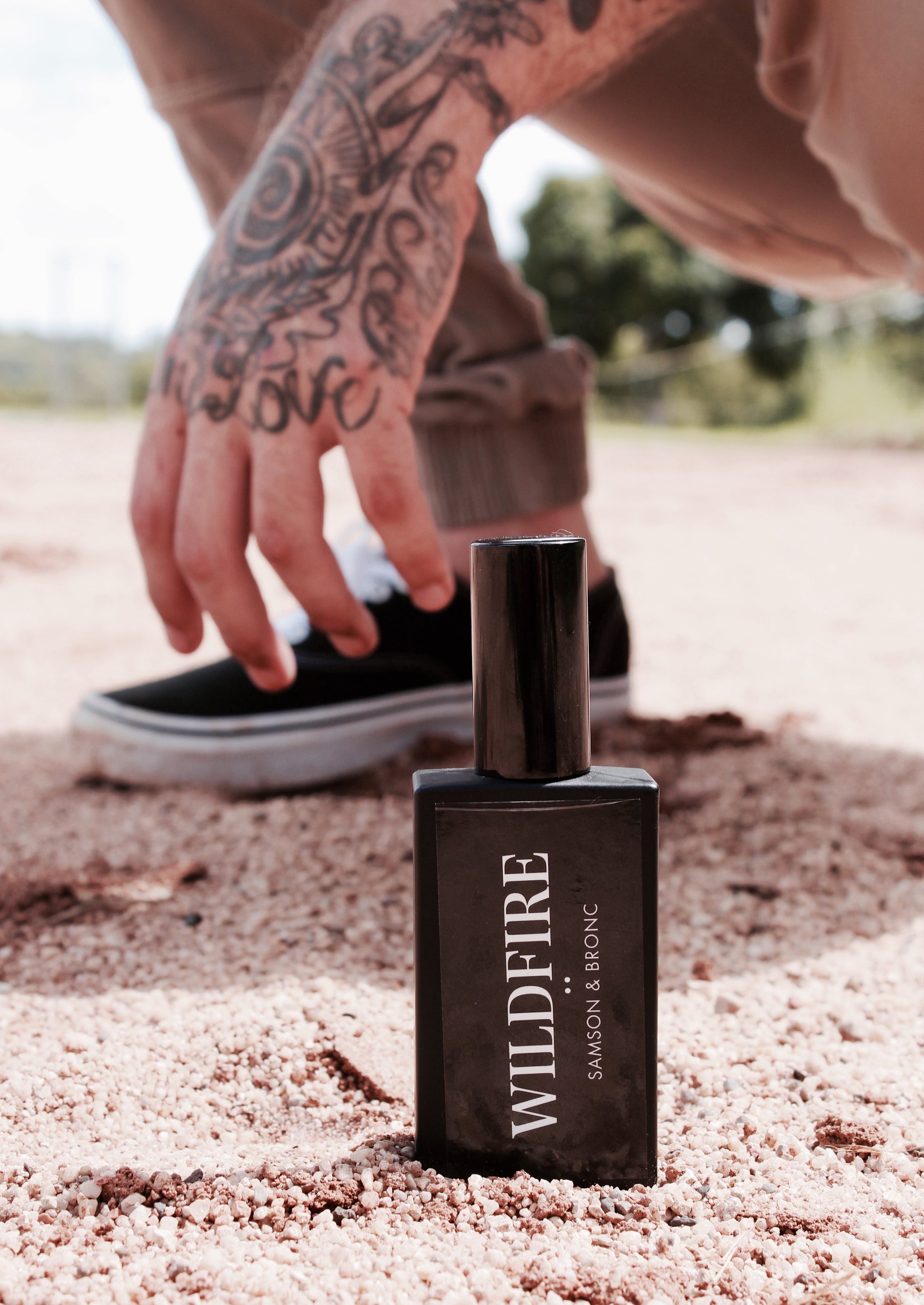 Byron Bay's finest Wildfire cologne 